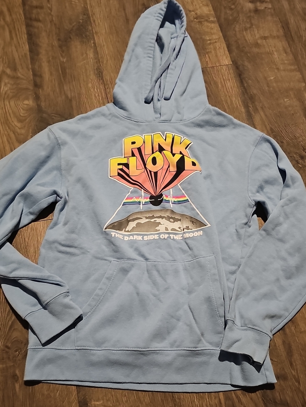 Pink Floyd Sweatshirt Hoodie The Dark Side of the Moon Music 80s Retro Small